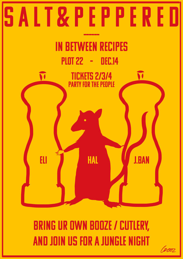 Display in between recipes poster a3
