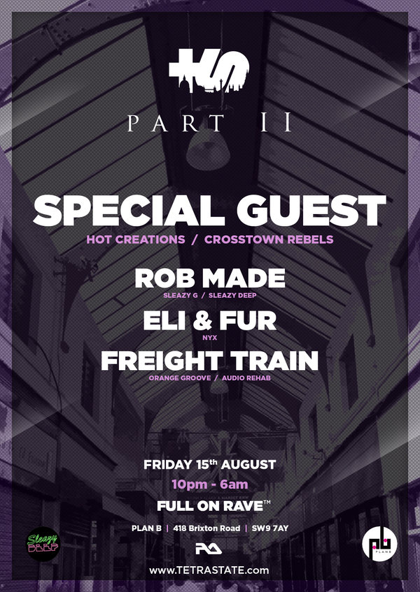 Display flyer special guest