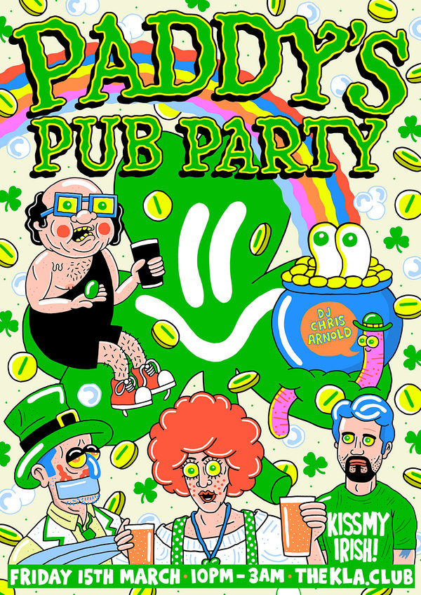 Display paddys party web