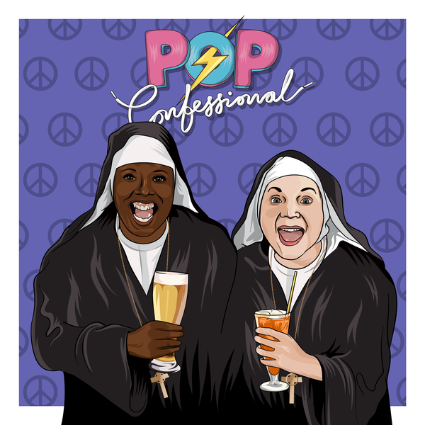 Display nun drink a